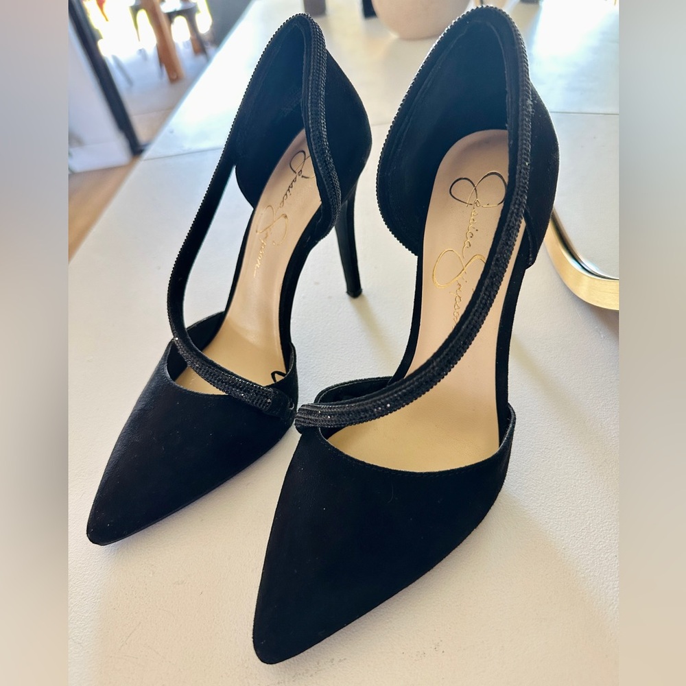 Jessica Simpson Black Heels